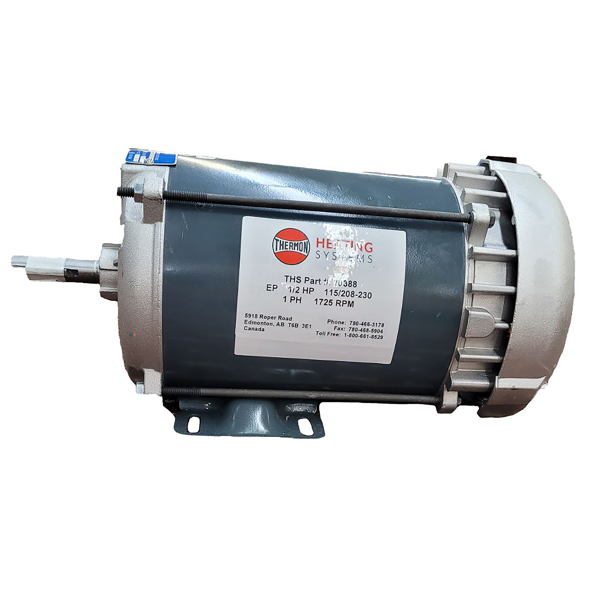 Ruffneck, Replacement Fan Motor, 1/2 HP, Included (qty.) 1 Model# 10388